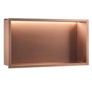 Mensola Bagno Led 30x60 Brush Copper