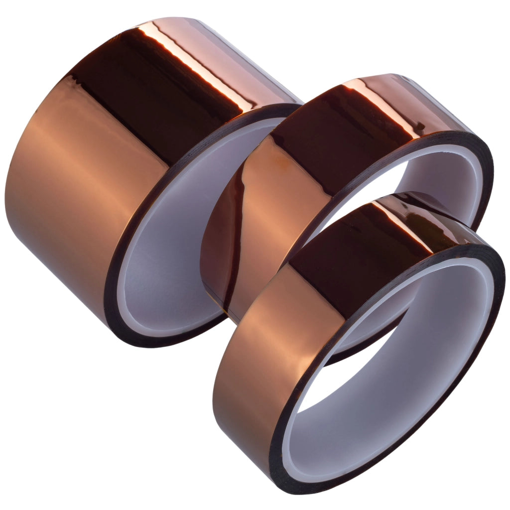Nastro Kapton 60mm x 30m – Alta Resistenza Termica 240°C | Spessore 0,05mm, Adesivo Silicone | Protezione Elettronica