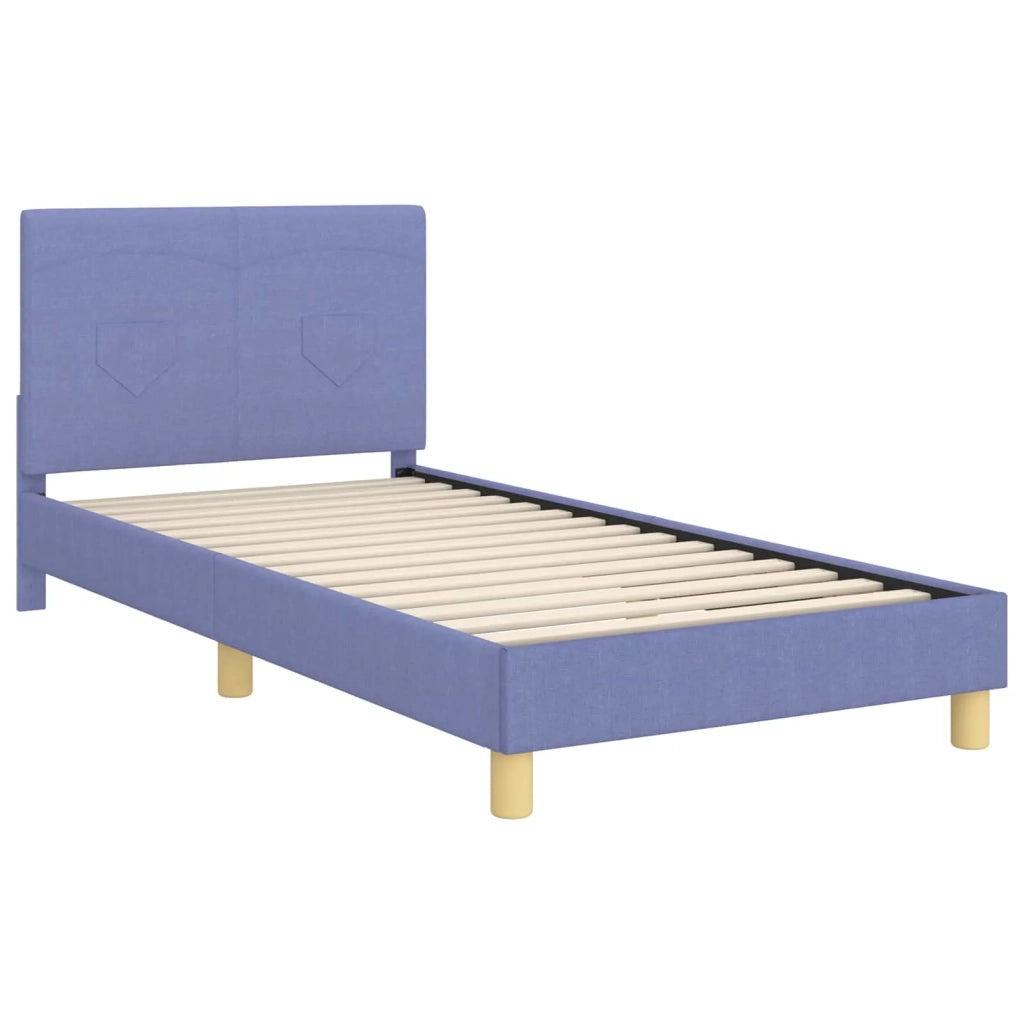 Struttura letto bambini con testata-Giroletto per bambini Blu jeans 80 x 200 cm 572409