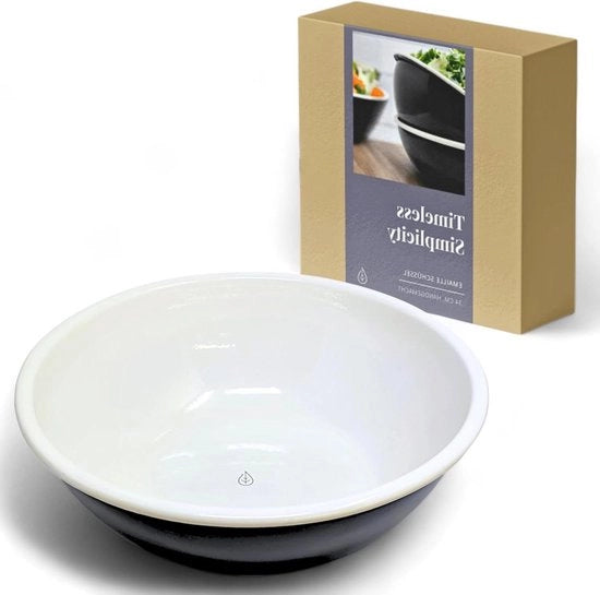 Waskom per esterno in ceramica antracite 34 cm - Premium