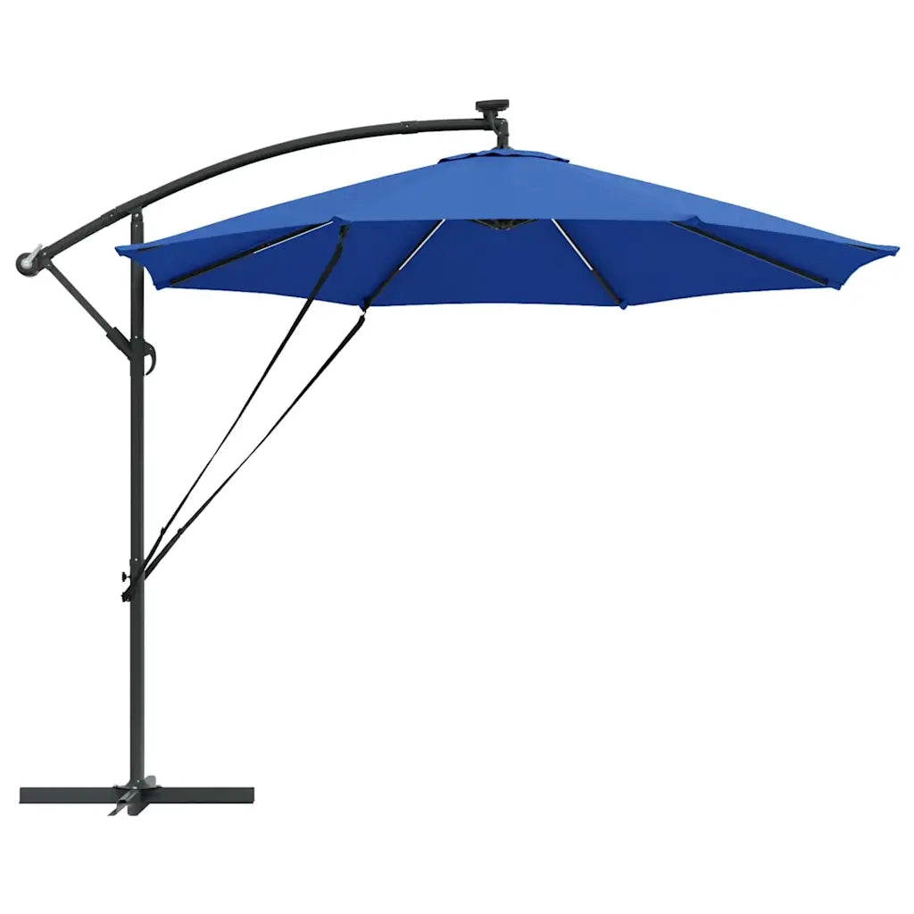 Ombrello | Parasolne Azzurro 294 x 294 x 248 cm Poliestere e Alluminio