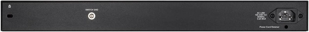 D-Link DGS-1210-28P/E Smart+ Switch Gestito, 28 Porte Gigabit, PoE - Solo cavo di alimentazione UE