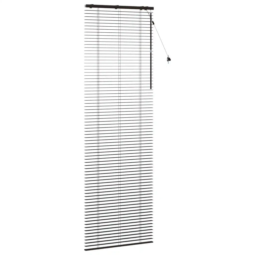 Tenda Veneziana Marrone Scuro 75 x 250 cm 35 mm 42015586