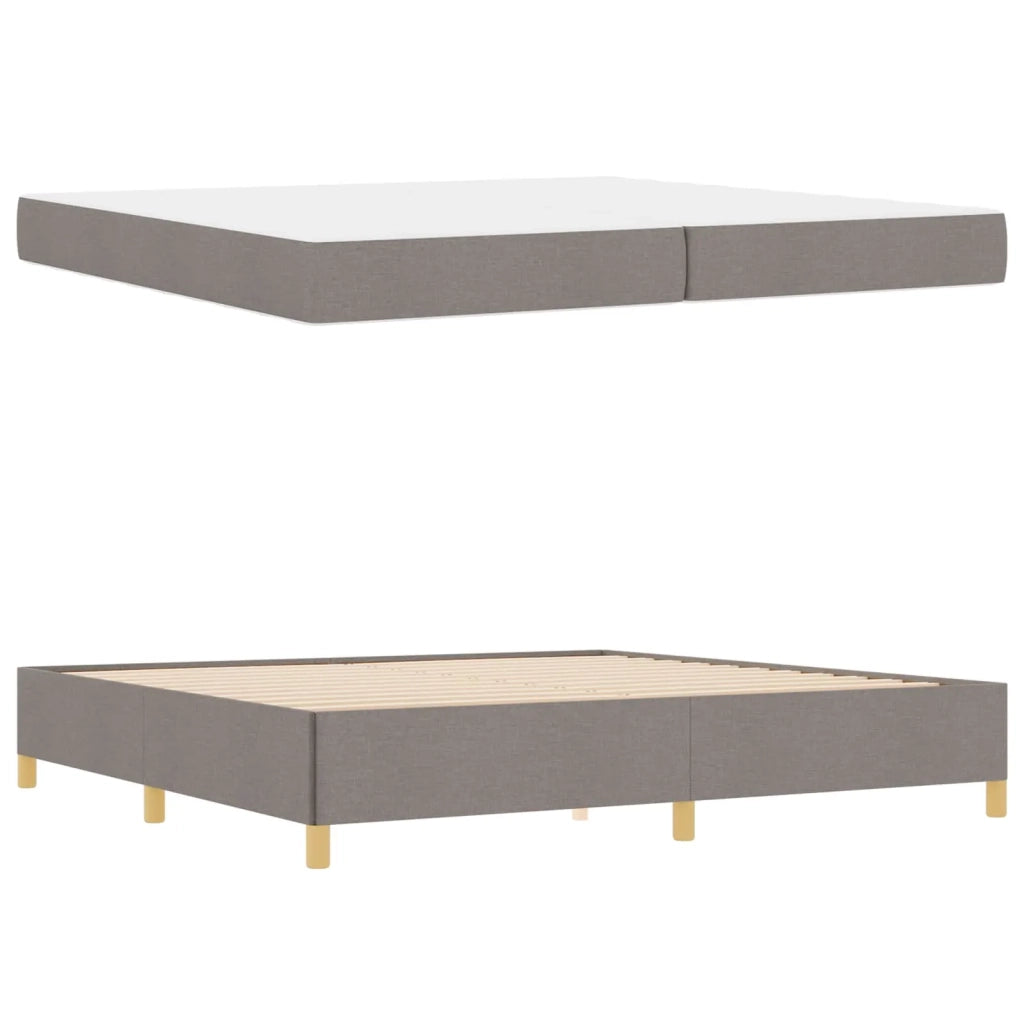 Struttura del letto con materasso Talpa 200 x 200 cm Tessuto 3398966