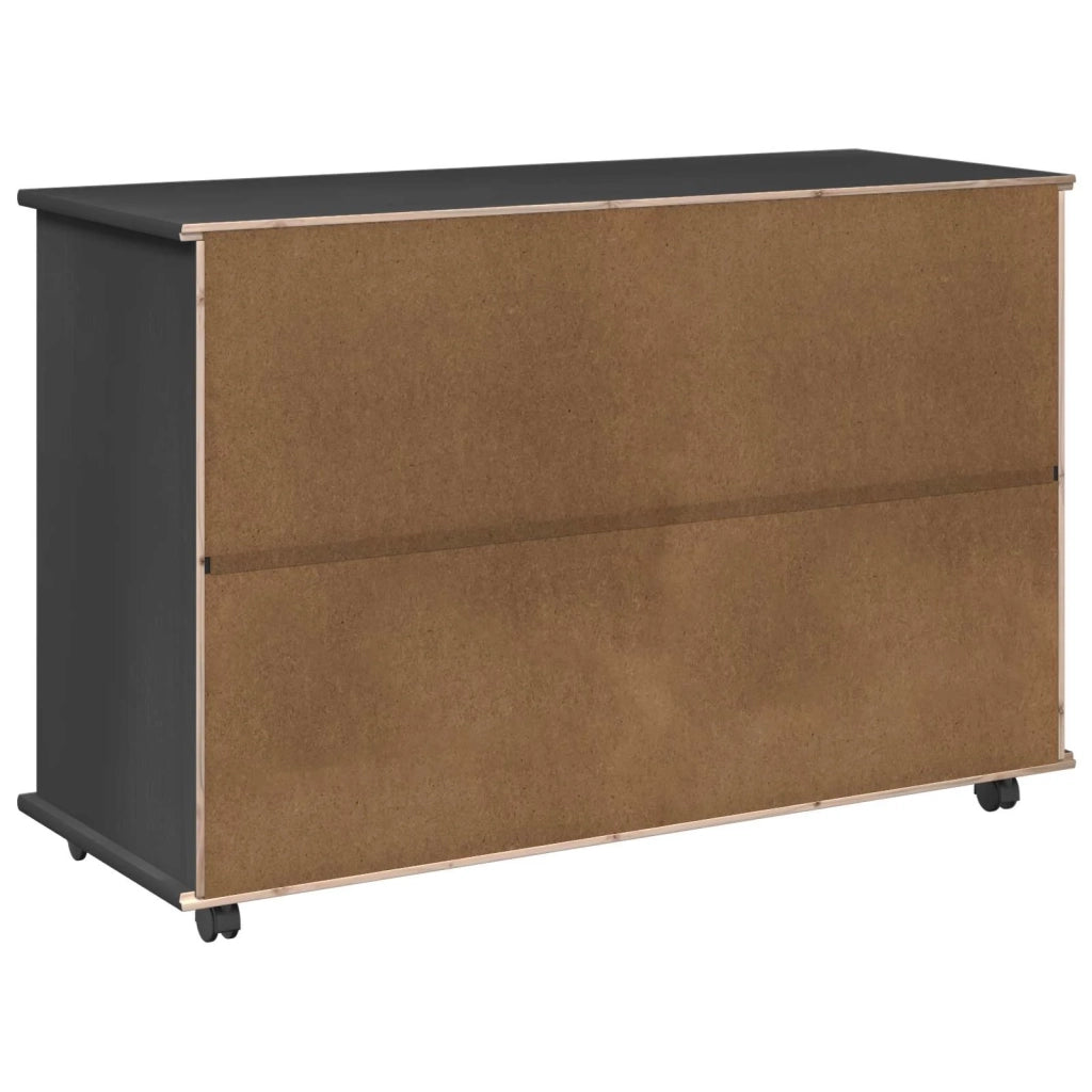 Mobile con Ruote con ruota Grigio 100 x 39 x 65,5 cm 42028386