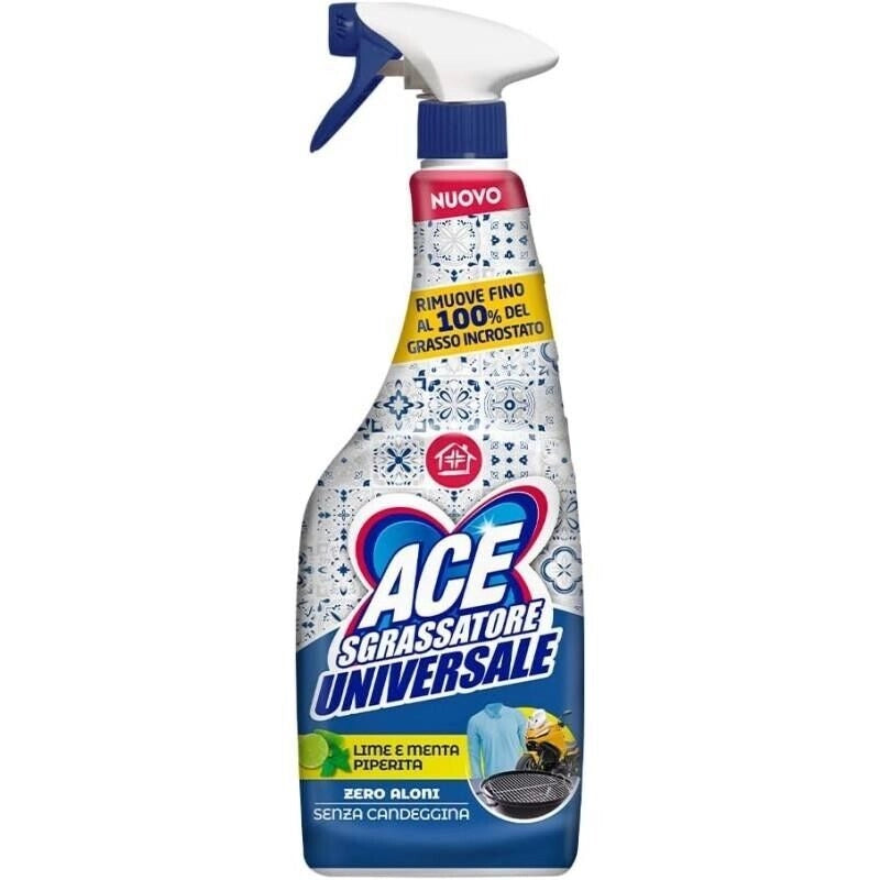 ACE SPRAY SGRASSATORE UNIVERSALE 600ML LIME E MENTA PIPERITA