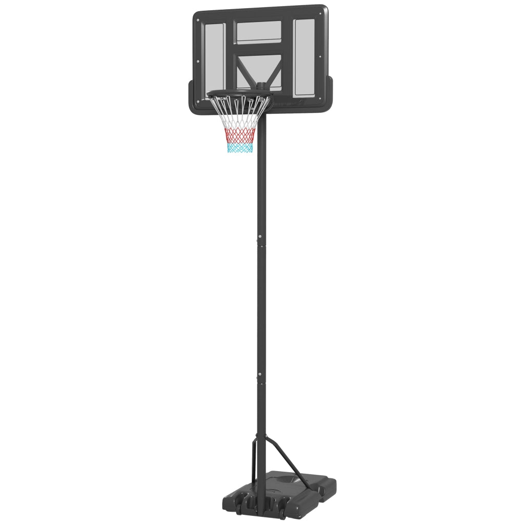 Canestro da Basket Regolabile ¨C Xylo ¨C Altezza 2,30-3,05 m con Ruote e Base Riempibile