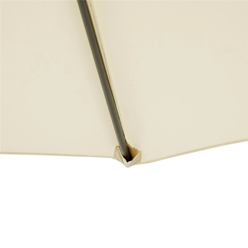 OMBRELLONE PARASOLE DA GIARDINO TONDO DA 300 CM COLORE BEIGE