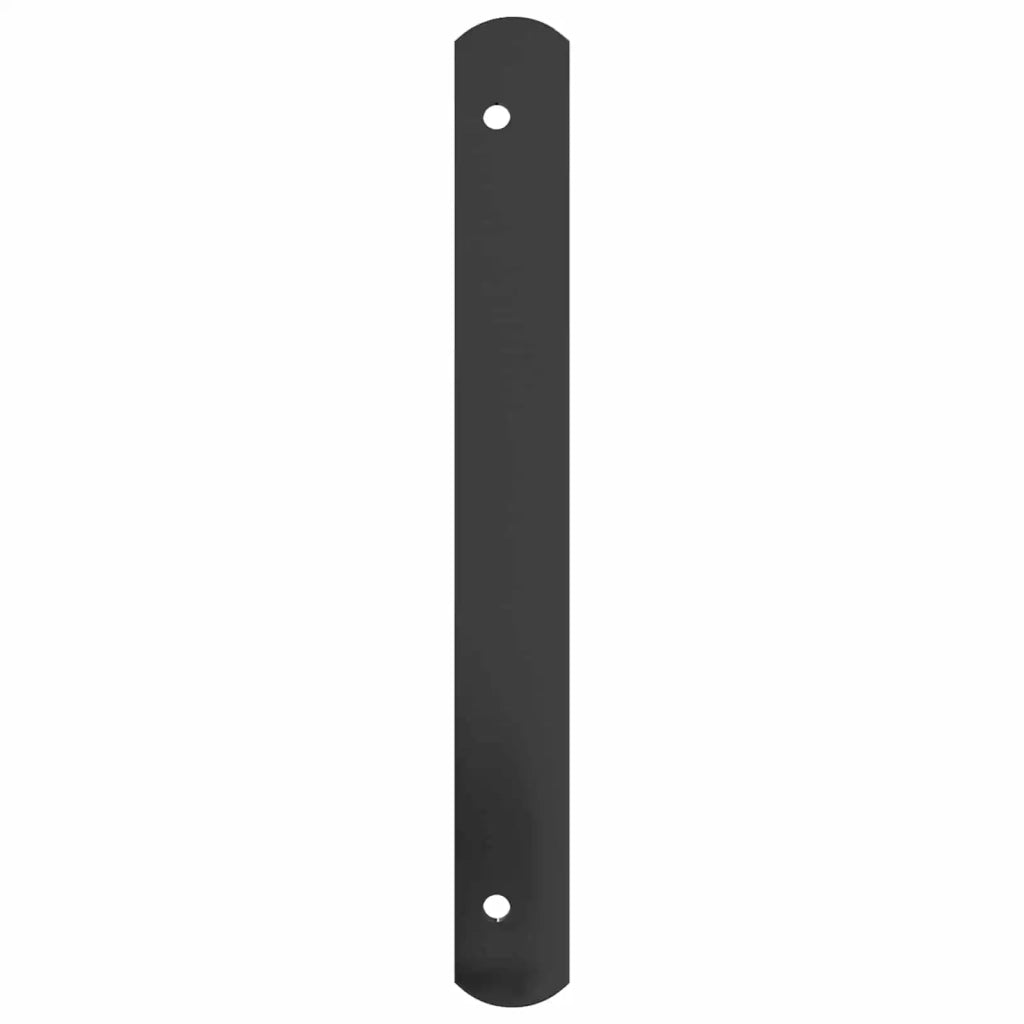 Griglia Finestra 76 x 30 cm Acciaio verniciato a polvere Nero CFW3237379