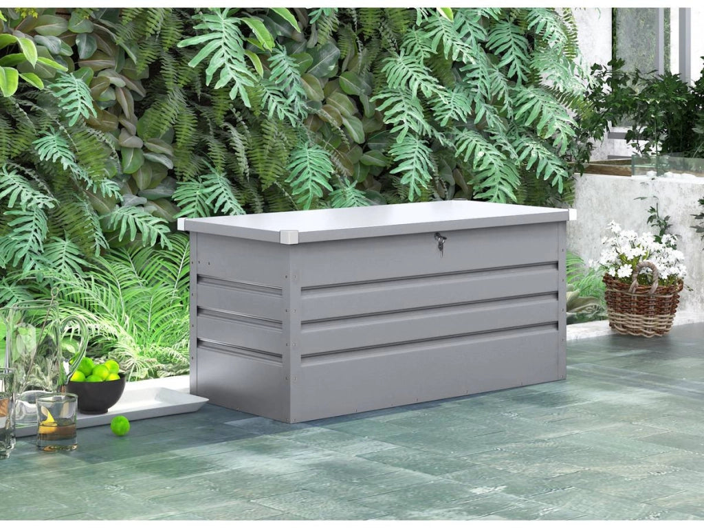 Cassa da giardino "Store" - Argento