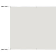 Paravento Verticale Bianco 140x600 cm Tessuto Oxford CFW5290195