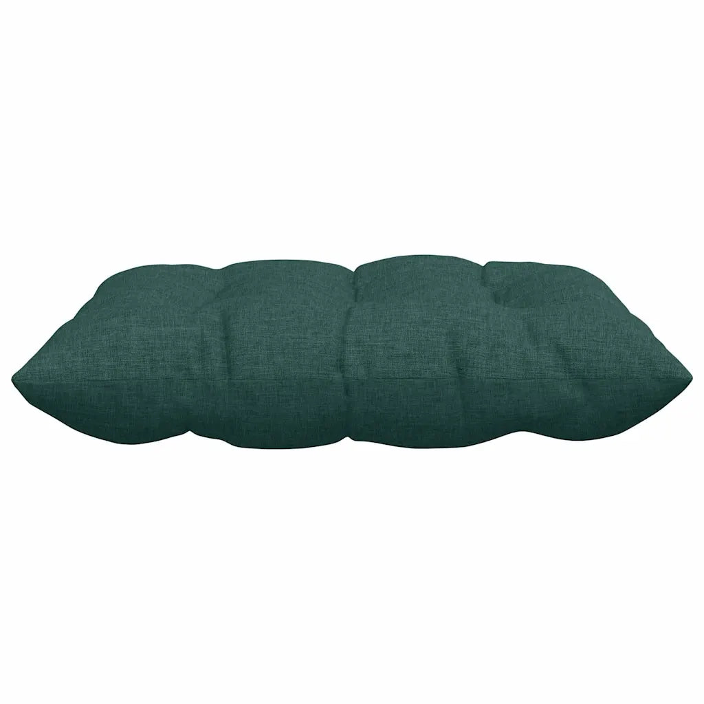 Cuscini per Seduta 4 pcs Verde Scuro 40 x 40 x 6 cm Tessuto 42015151