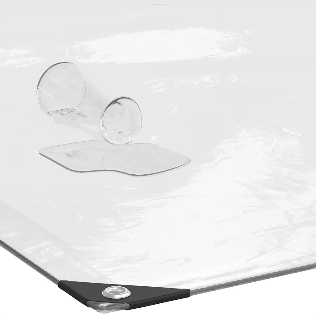 Telone Trasparente con Occhielli 6x12 m in Polietilene 4018532