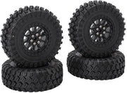 Bande di gomma per RC - Pneumatici sostitutivi robusti - Adatti per MN82/LC79 - Installazione semplice - Miglioramento del comportamento di guida - Progettazione elegante - Pneumatici per RC