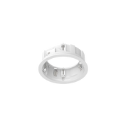 ZEUS ROUND CORNICE CON BORDO TONDA 21 W BIANCA 10,9CM