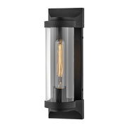Applique da esterno Pearson nera E27 60W IP44