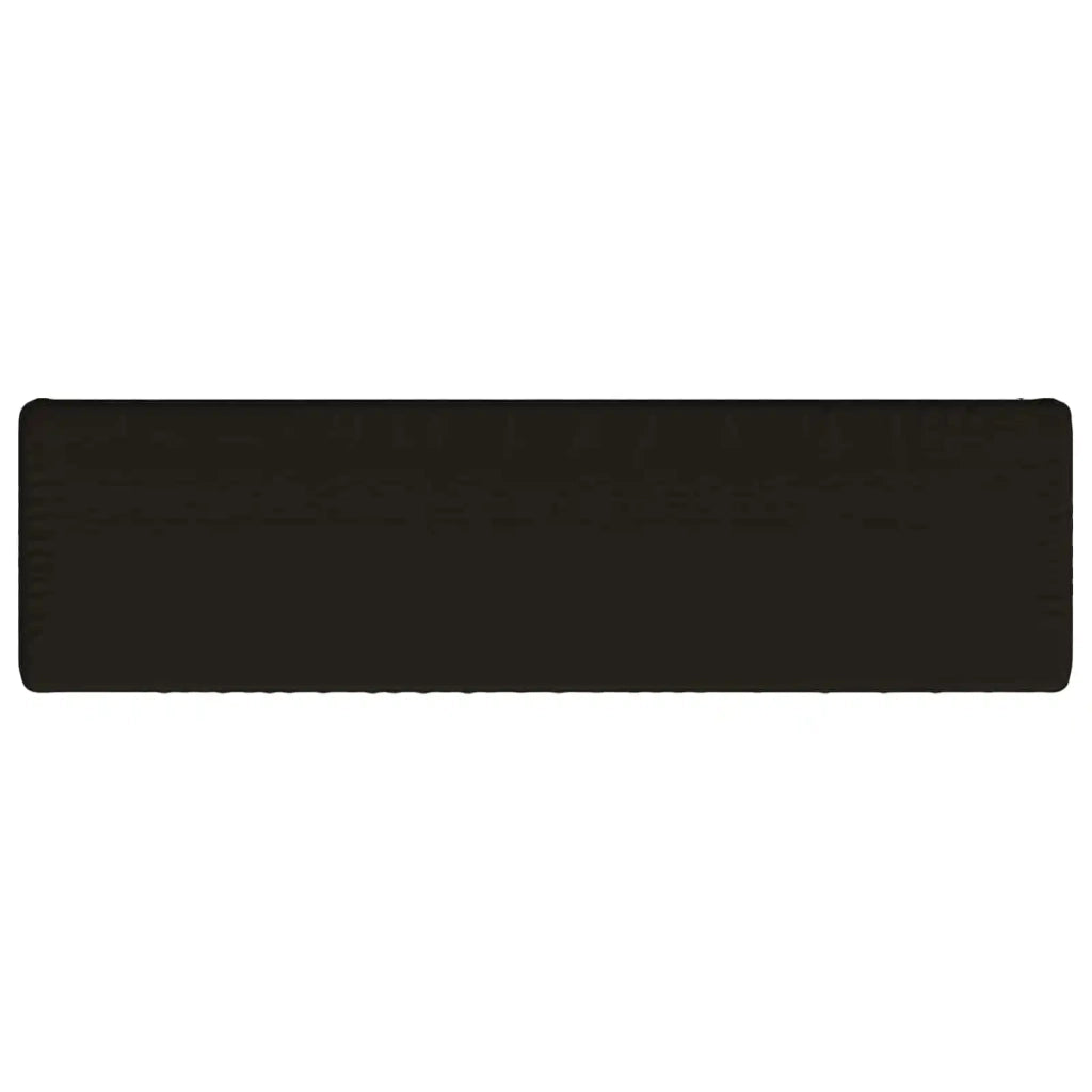 Cuscino per Panchina a 1 Pezzo VUGHT 100% Poliestere Nero 952226