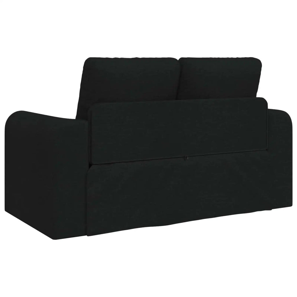 Divano letto | Sof¨¤ letto | Letto singolo 60cm Nero Tessuto