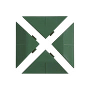 KIT 4 ANGOLARI VERDI - DIM.1 TRIANGOLO: 200X200X27