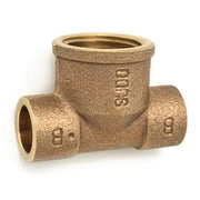 TEE BRONZO  F.  A SALDARE- 1/2 x 14- FRABO- pezzi 1