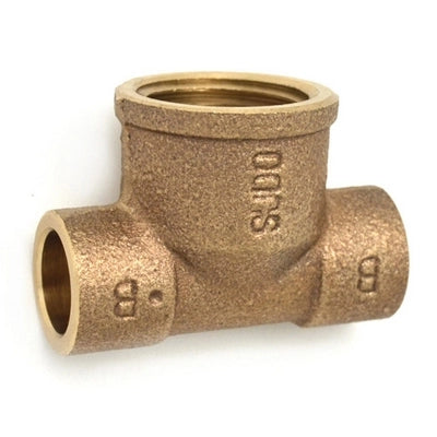 TEE BRONZO  F.  A SALDARE- 1/2 x 14- FRABO- pezzi 1