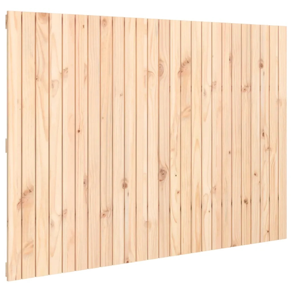 Testiera da Parete-Testiera a Muro-Testata Decorativa 159,5x3x110 cm in Legno Massello di Pino