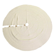 Copribase tessuto maglia albero crema cm ø112h0,5