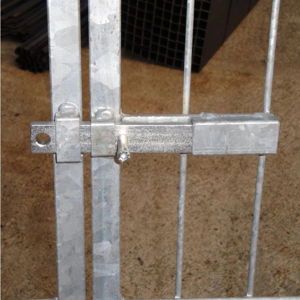 Box per cani da esterno coperto con zincatura a caldo da 300x300xh180 cm