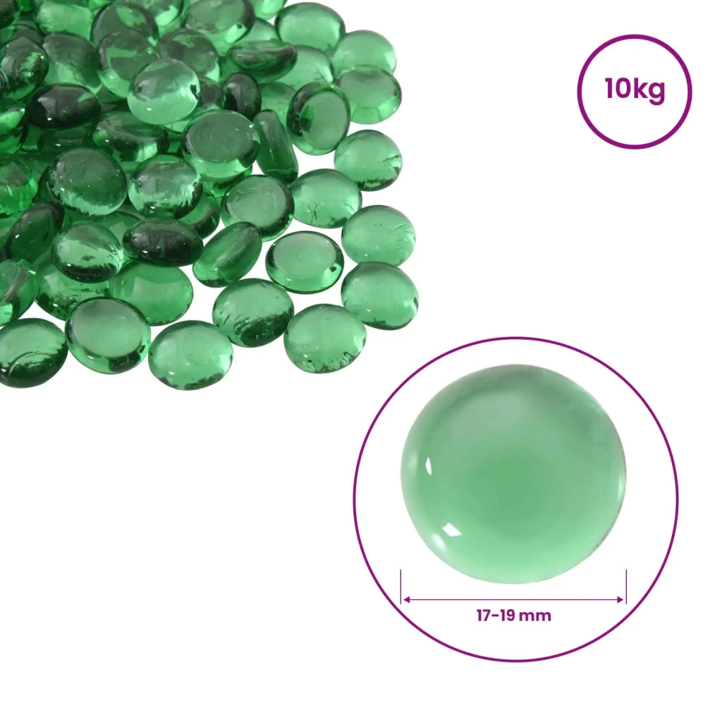 Nugget di vetro 17-19 mm Verde Vetro 42041594