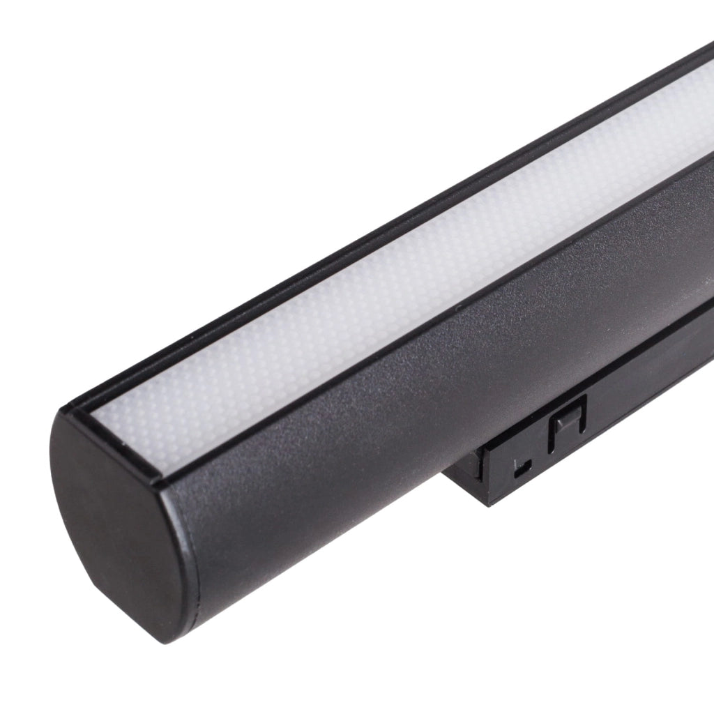 Faretto lineare su binario nero 12W Zigbee Maxlight