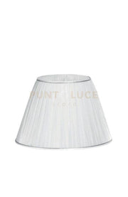PARALUME 4061 DM.40CM BIANCO E ARGENTO ATTACCO E27