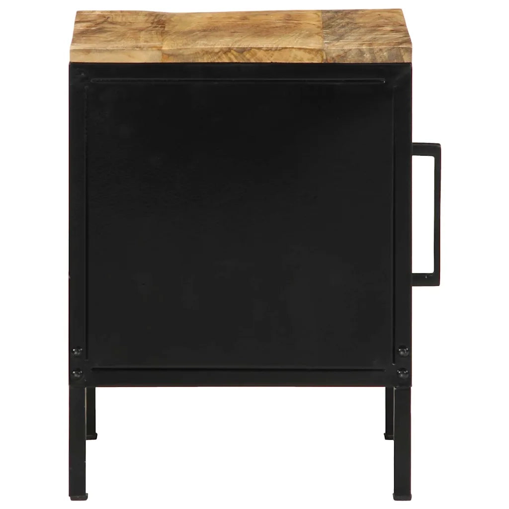 Armadio da Notte 2 pcs Marrone e Nero 30 x 30 x 40 cm 4019640