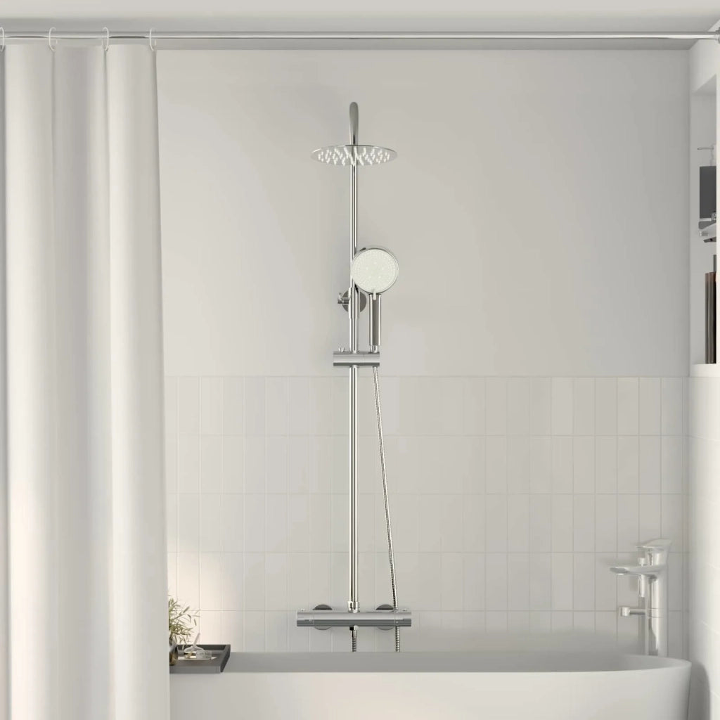 Set di Sistema Doccia Termostatico Cromo SS201 CFW7766911