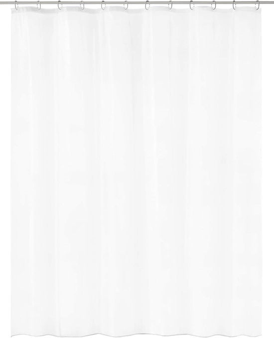 Doccia impermeabile - 120 cm x 200 cm - Bianco - Vinile