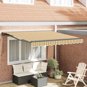 Struttura della tenda Giallo e Grigio 300 x 250 cm 3330032