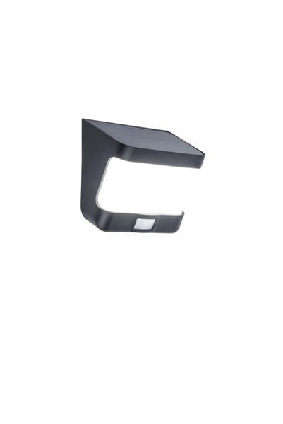 Applique esterna Lutec TRY solare sensore movimento nera