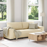 Divano a 3 Posti-Sofa 3 Posti Crema 180 cm in Tessuto 540704
