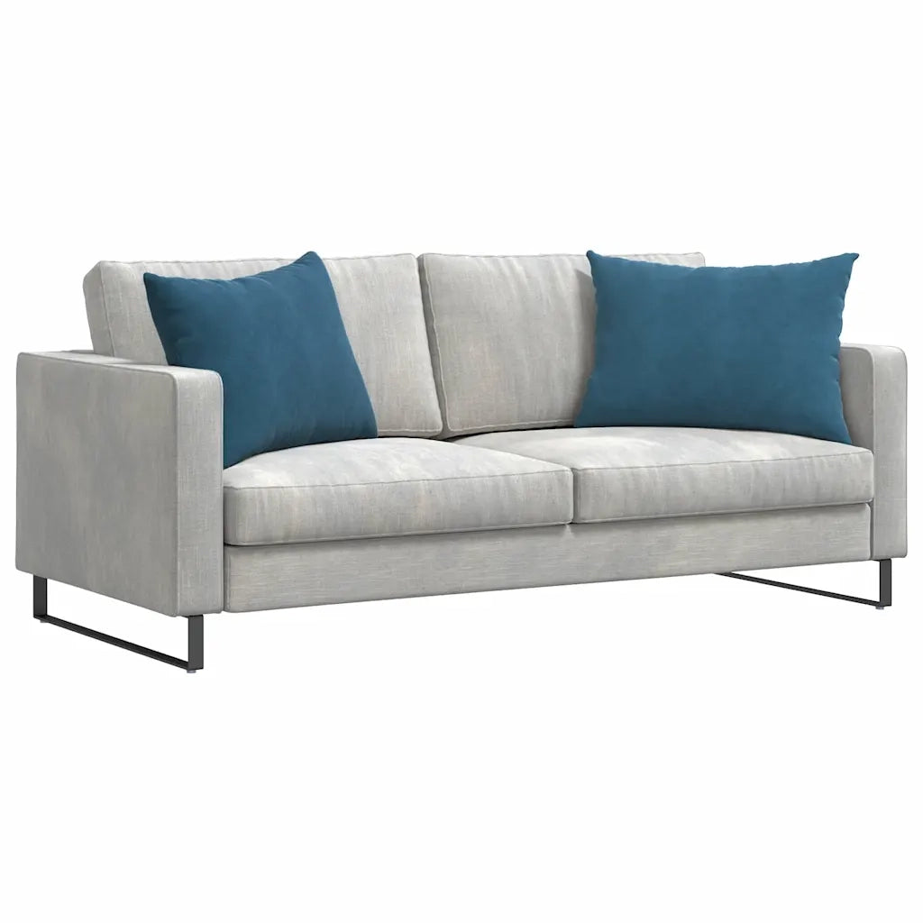Cuscini da Divano 2 pcs Blu 70 x 50 cm Tessuto in Cords 42013755