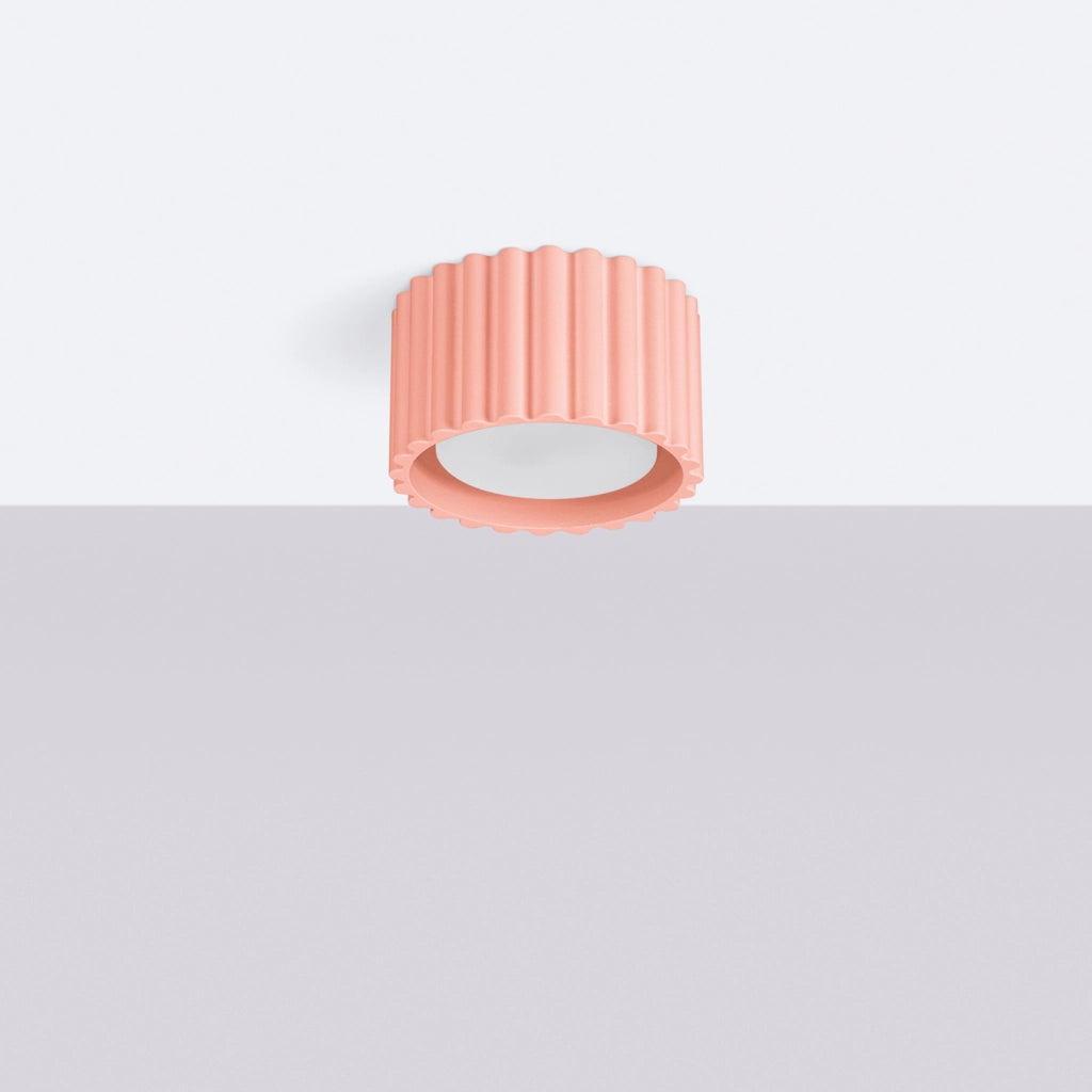 Lampada da soffitto AURA 1 peach Gx53