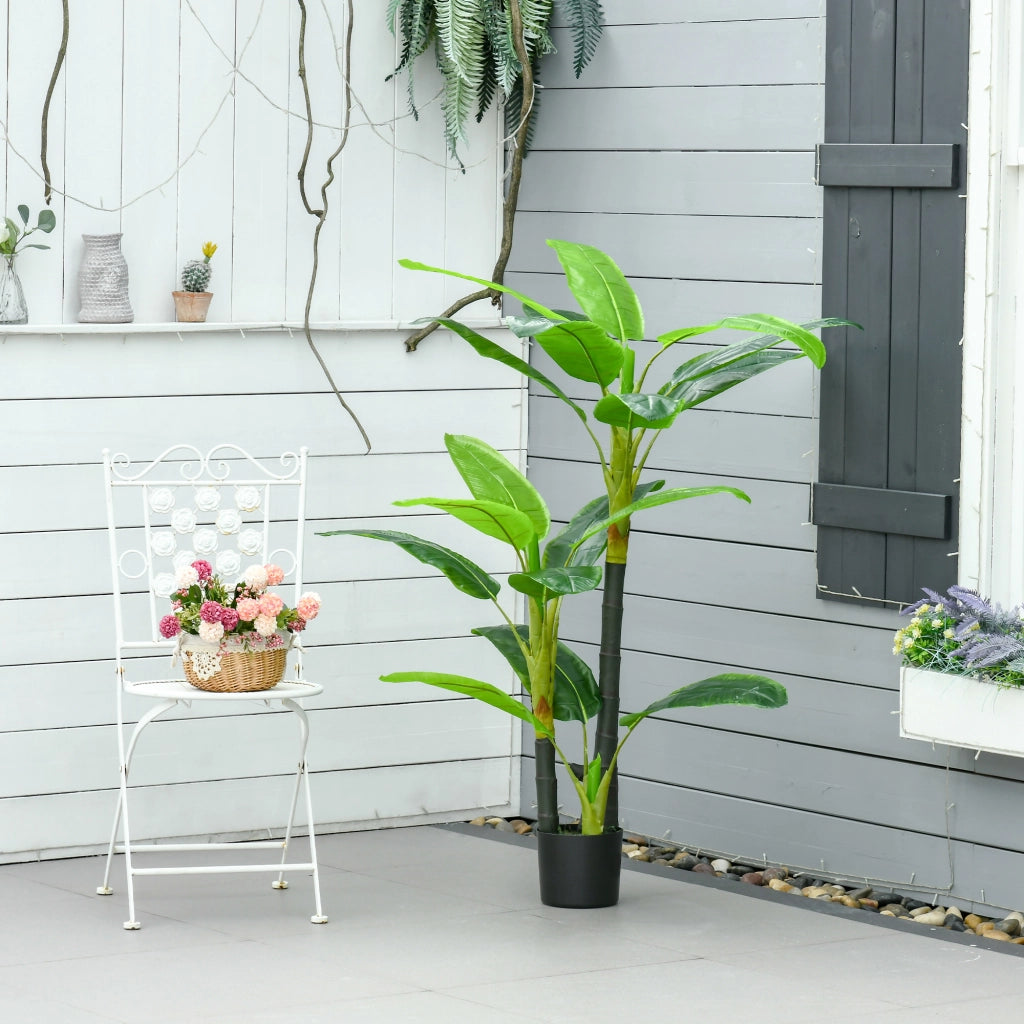 Pianta Banano Artificiale ¨C Xylo ¨C 150cm per Interno ed Esterno
