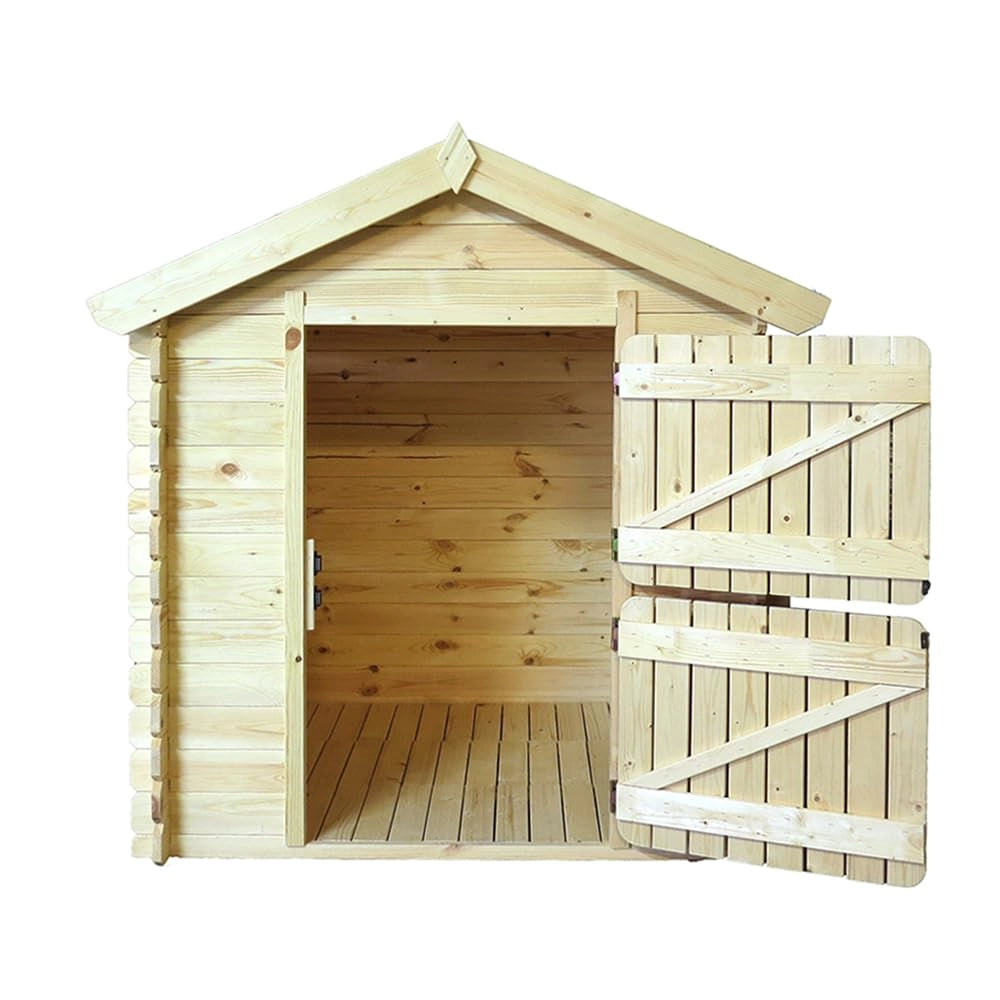 Casetta per bambini CON IL PAVIMENTO ? L146xB112xA145cm/1.1m2  - Timbela M516