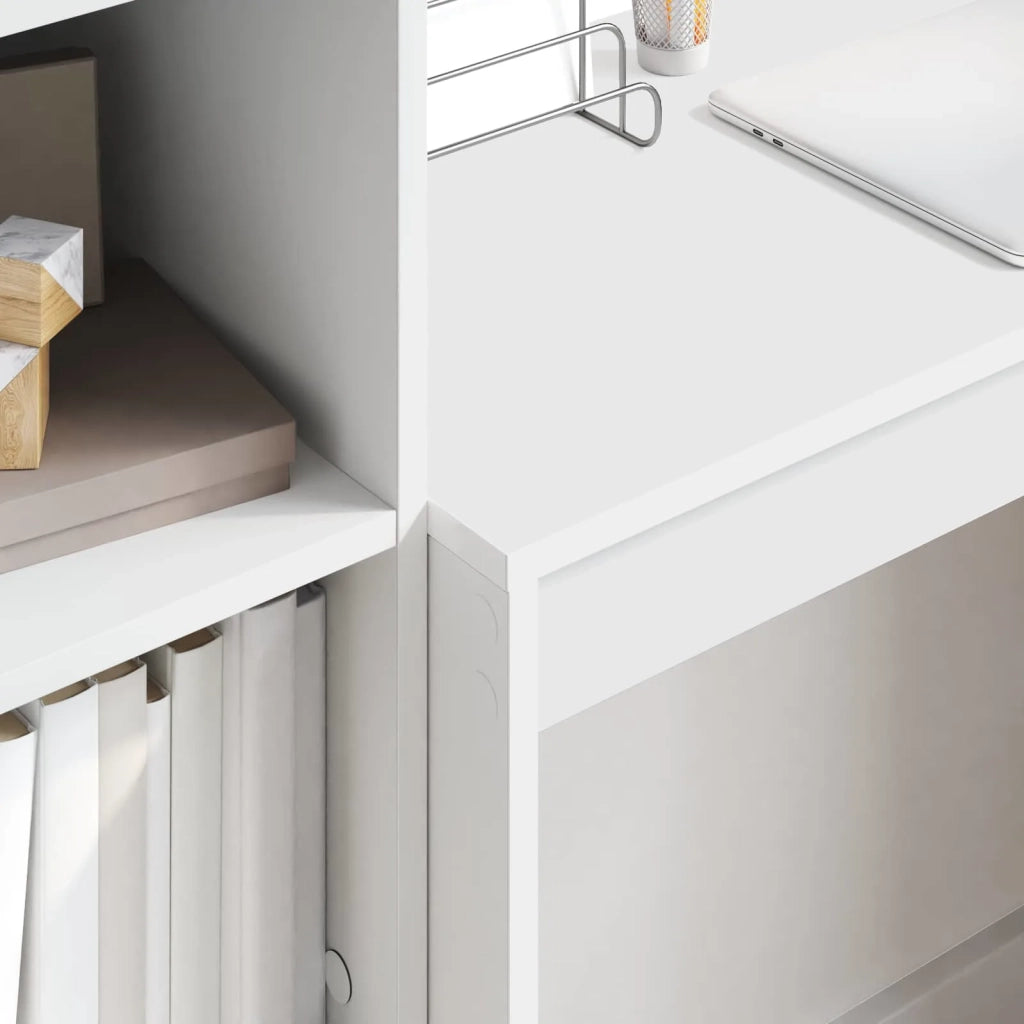 Scrivania | Tavolo da Ufficio Bianco 80 x 40 x 76 cm
