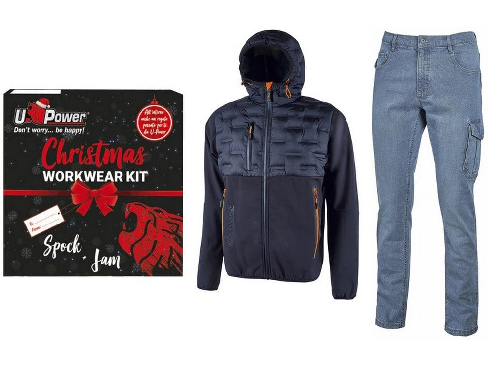 1cf christmas workwear kit spock deep blu + jam denim  mis. xxl cod:ferx.vit55451