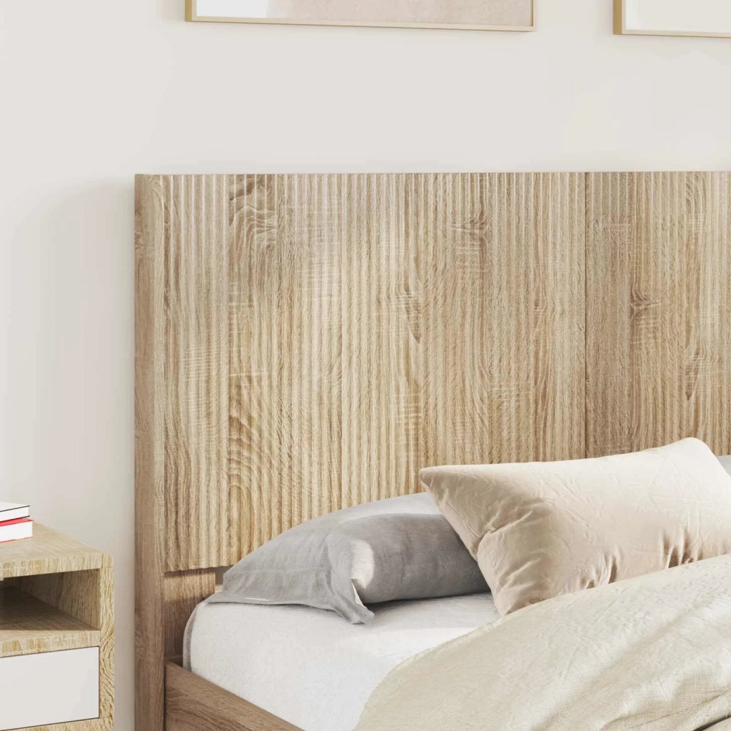 Struttura del letto con stoccaggio e testata Rovere Sonoma 3414127