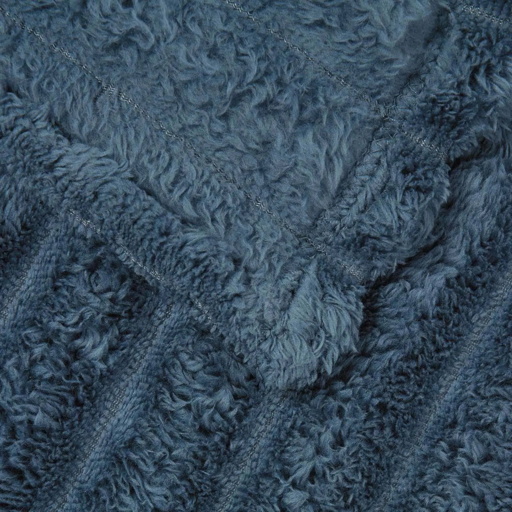 Coperta Blu navy 270 x 240 cm Panno 42016840