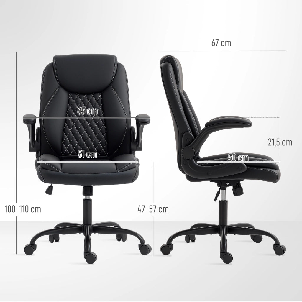 Sedia da ufficio ergonomica ¨C zephmum ¨C nero