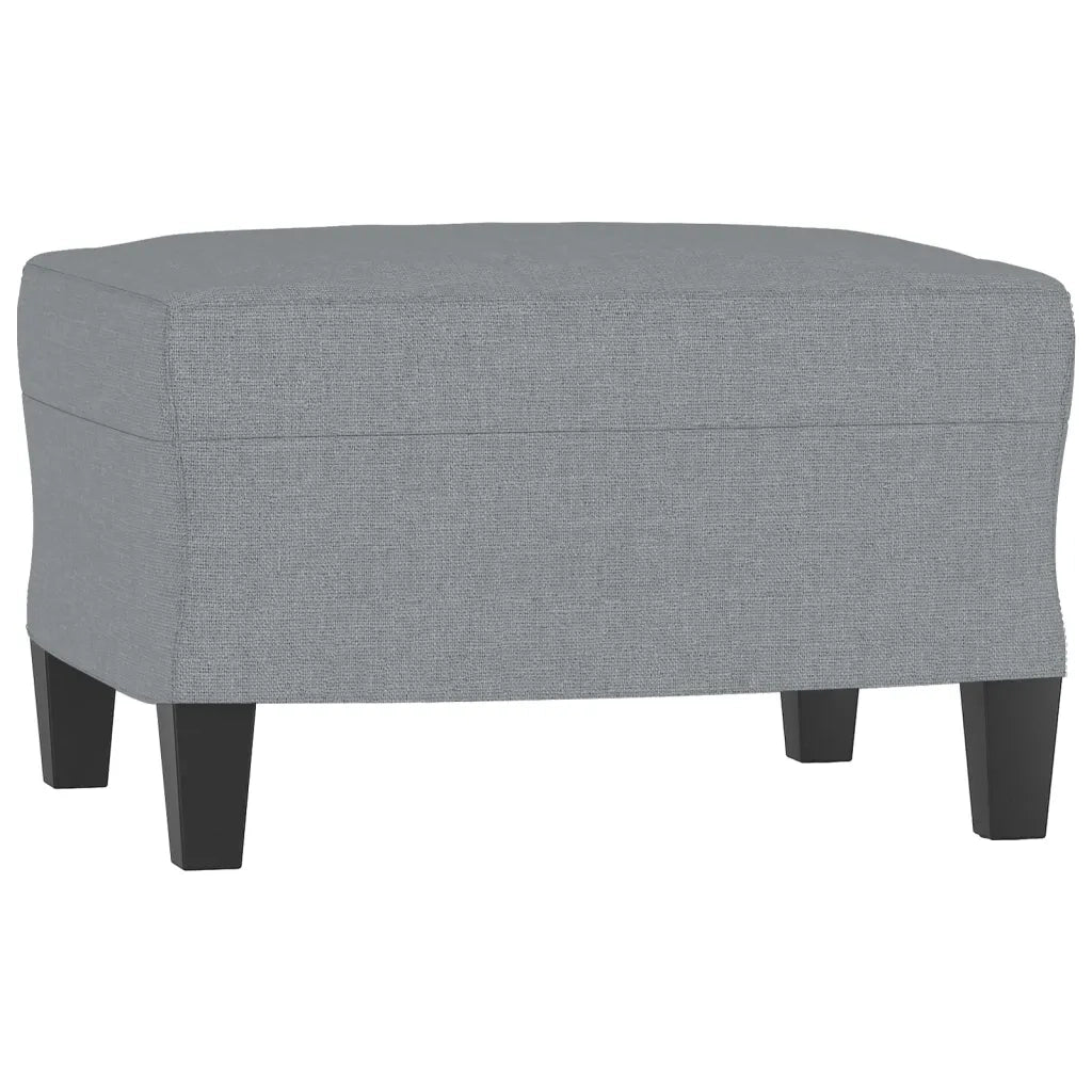 Set di Divani 3 pz Grigio Chiaro in Tessuto 3201906