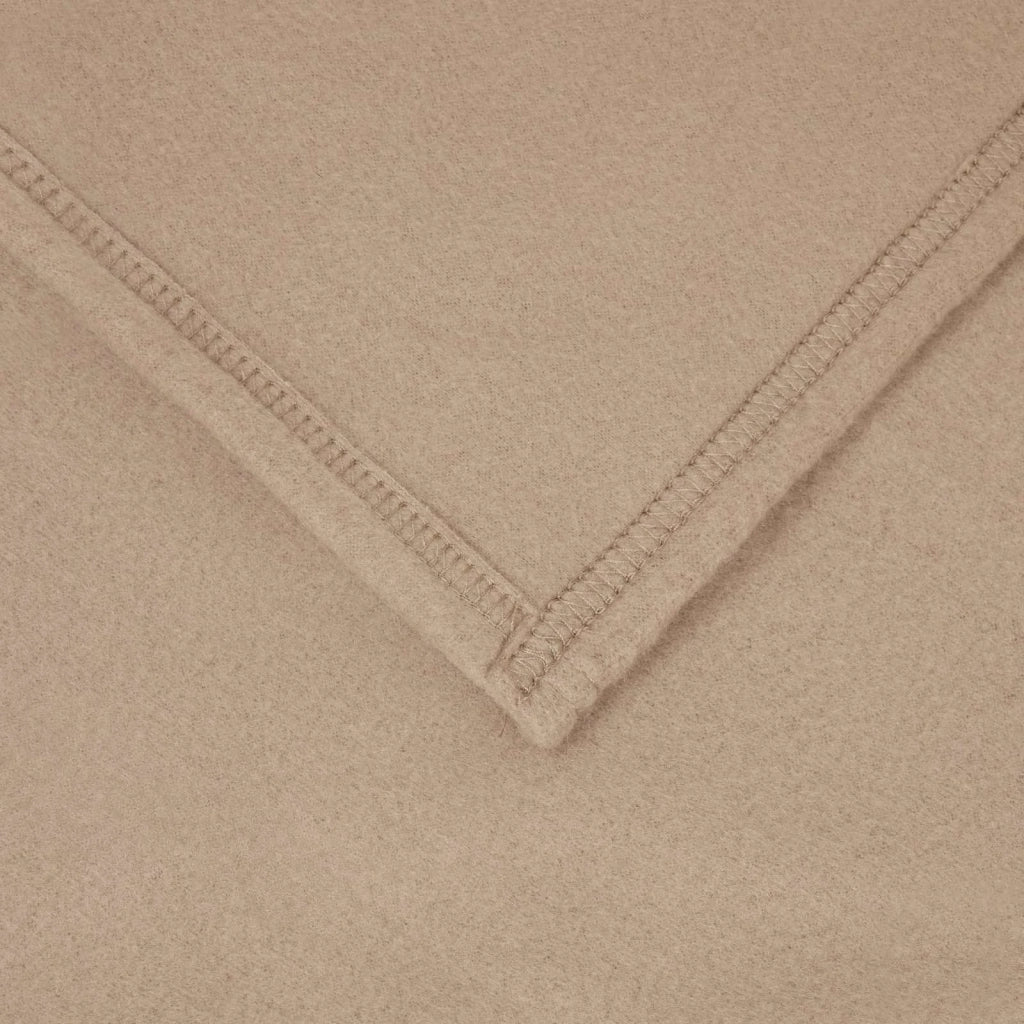 Coperte da Pile 6 pcs Cammello 350 x 270 cm Panno