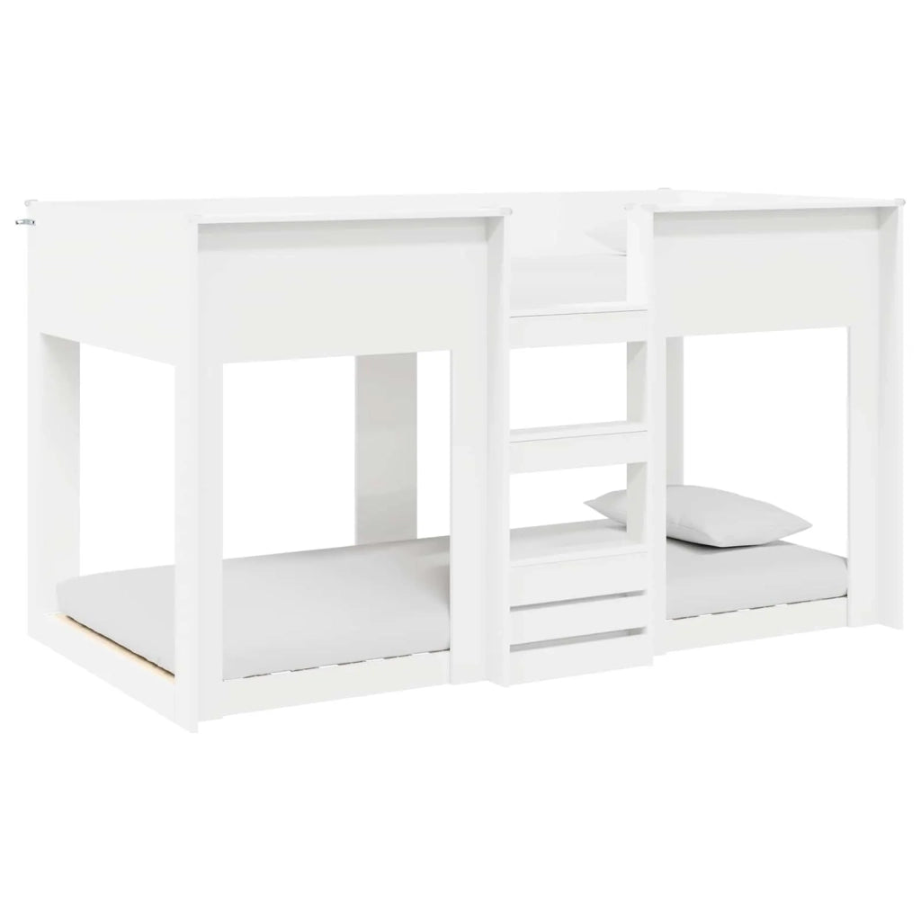 Letto a Castello per Bambini Bianco 80 x 200 cm