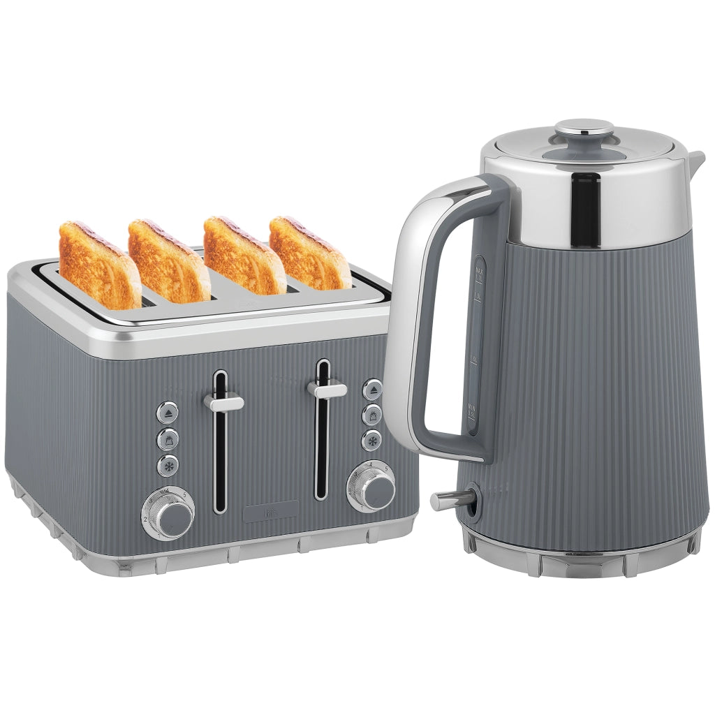 Bollitore e Tostapane ¨C Zephmum ¨C Grigio 2200W